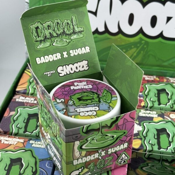 drool badder x sugar by snooze green box