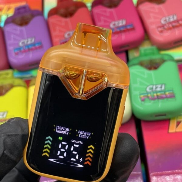 cizi fuse white gummi & fruit chews 2g disposable