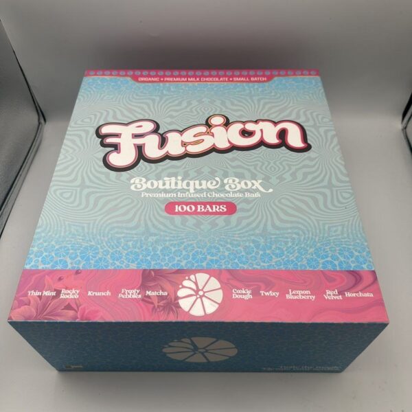 fusion 6g premium infused chocolate bars