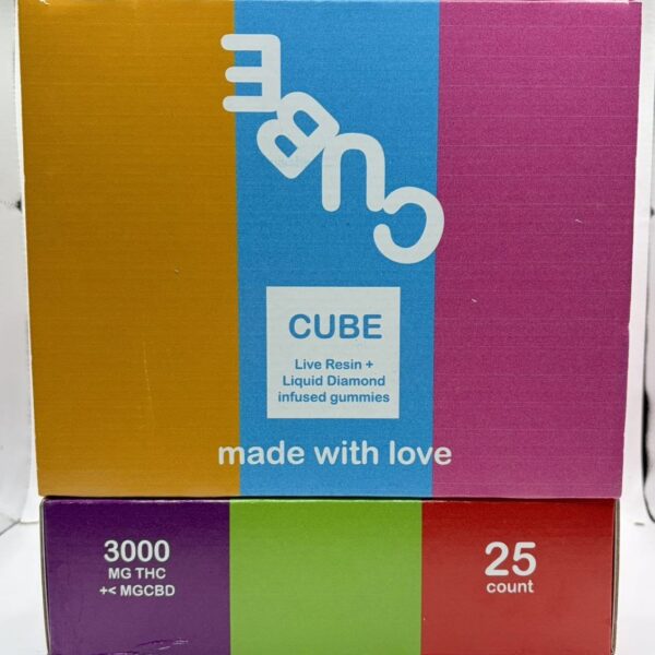 cube 3000mg infused gummies