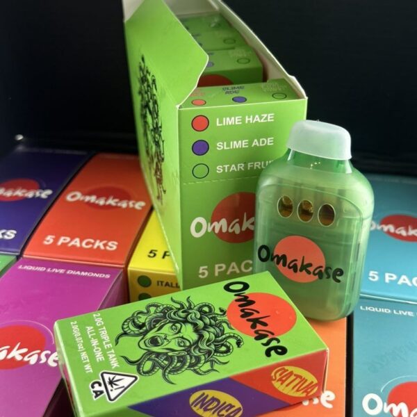 omakase 2g triple tank disposable