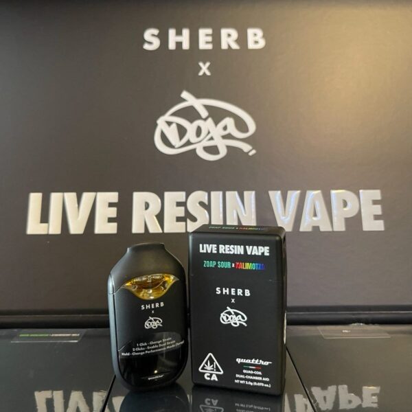 sherb x doja quattro 2g disposable