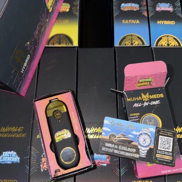 muha meds golden hour edition 2g disposable 
