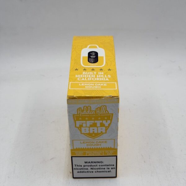 hidden hills fifty bar 20.000 puff