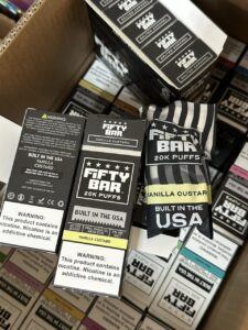 new fifty bar nicotine 20k puffs