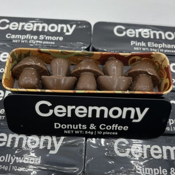 ceremony ceremonial grade mushroom chocolates