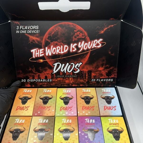 toro extacts duos 2g disposable